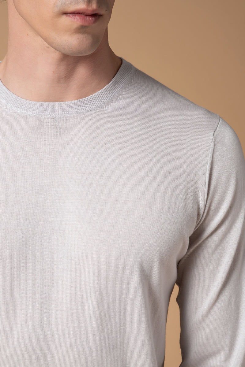 Girocollo "365" Lana Seta Cashmere