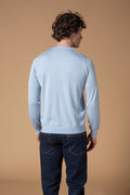 Girocollo "365" Lana Seta Cashmere