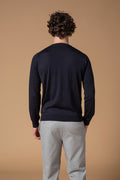 Girocollo "365" Lana Seta Cashmere