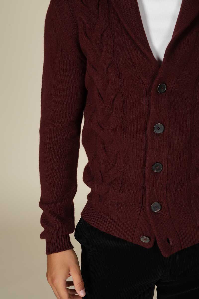 "Alain" cardigan Cashmere blend