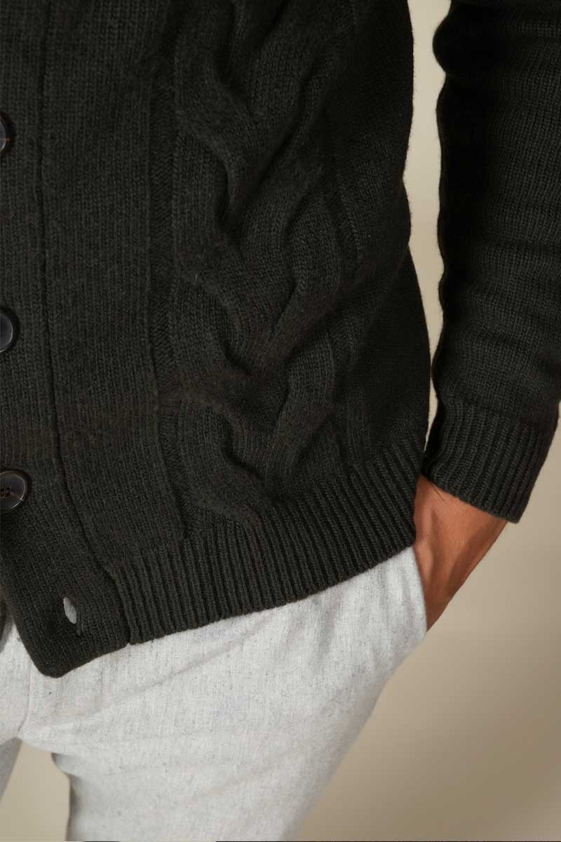 "Alain" cardigan Cashmere blend