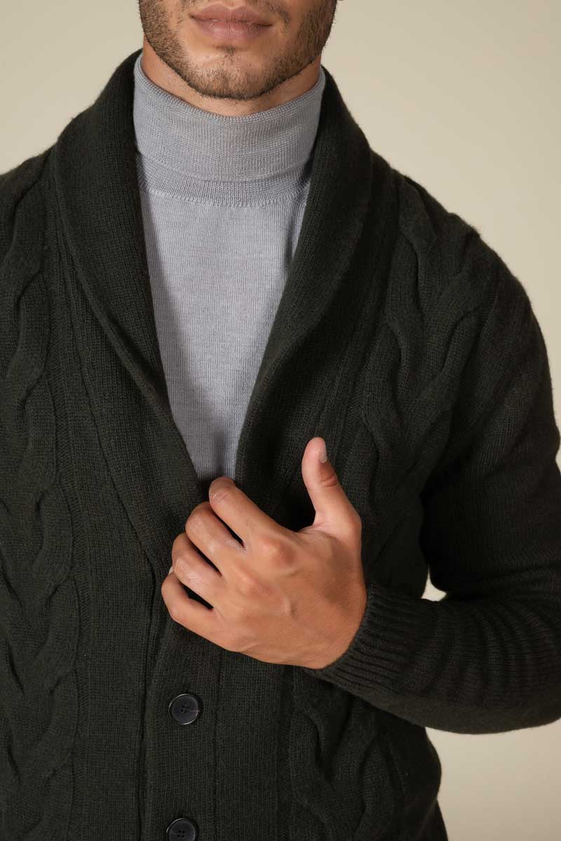 "Alain" cardigan Cashmere blend