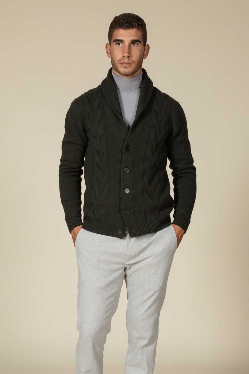 "Alain" cardigan Cashmere blend