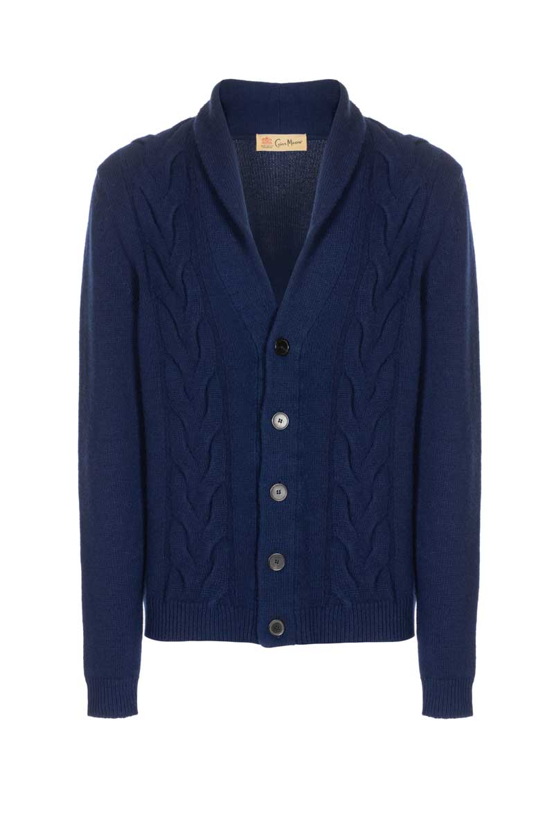 "Alain" cardigan Cashmere blend