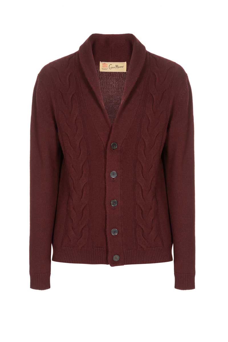 "Alain" cardigan Cashmere blend