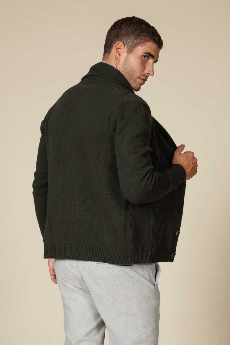 "Alain" cardigan Cashmere blend