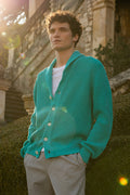 Cardigan punto perlato 100% Cotone