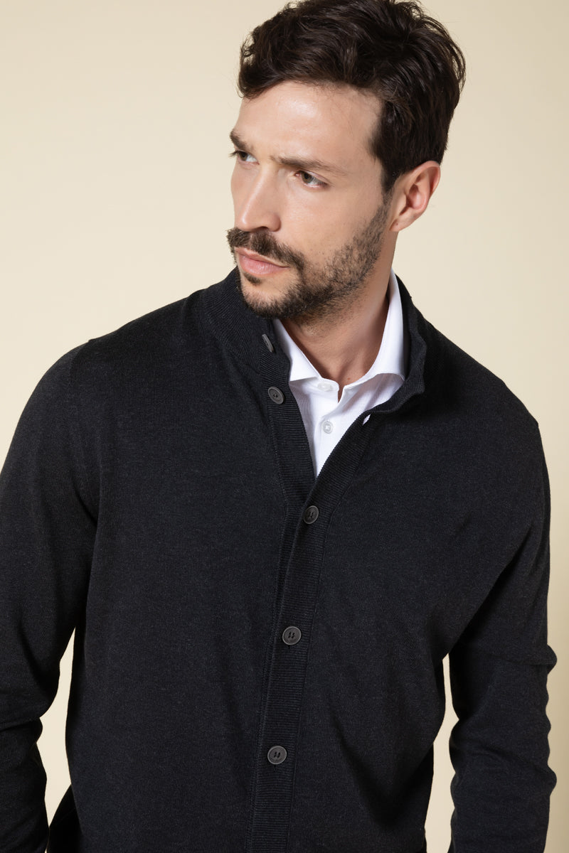 Cardigan con bottoni 100% Cotone