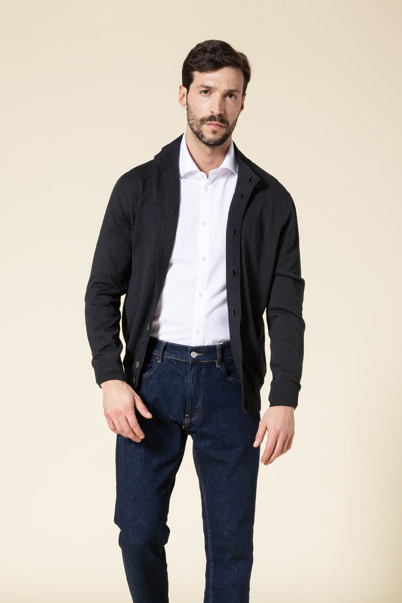 Cardigan con bottoni 100% Cotone