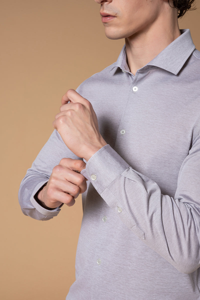 Camicia piquet 100% Filo di Scozia