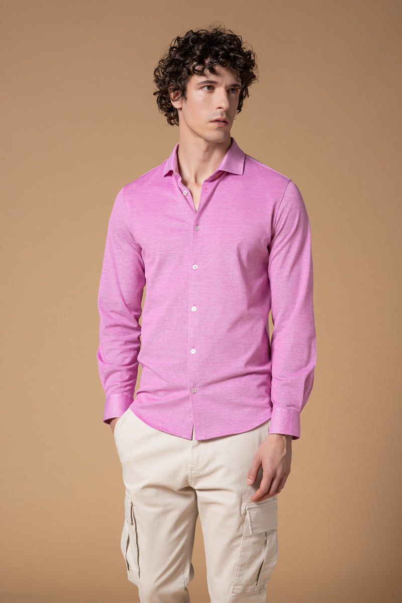 Camicia piquet 100% Filo di Scozia