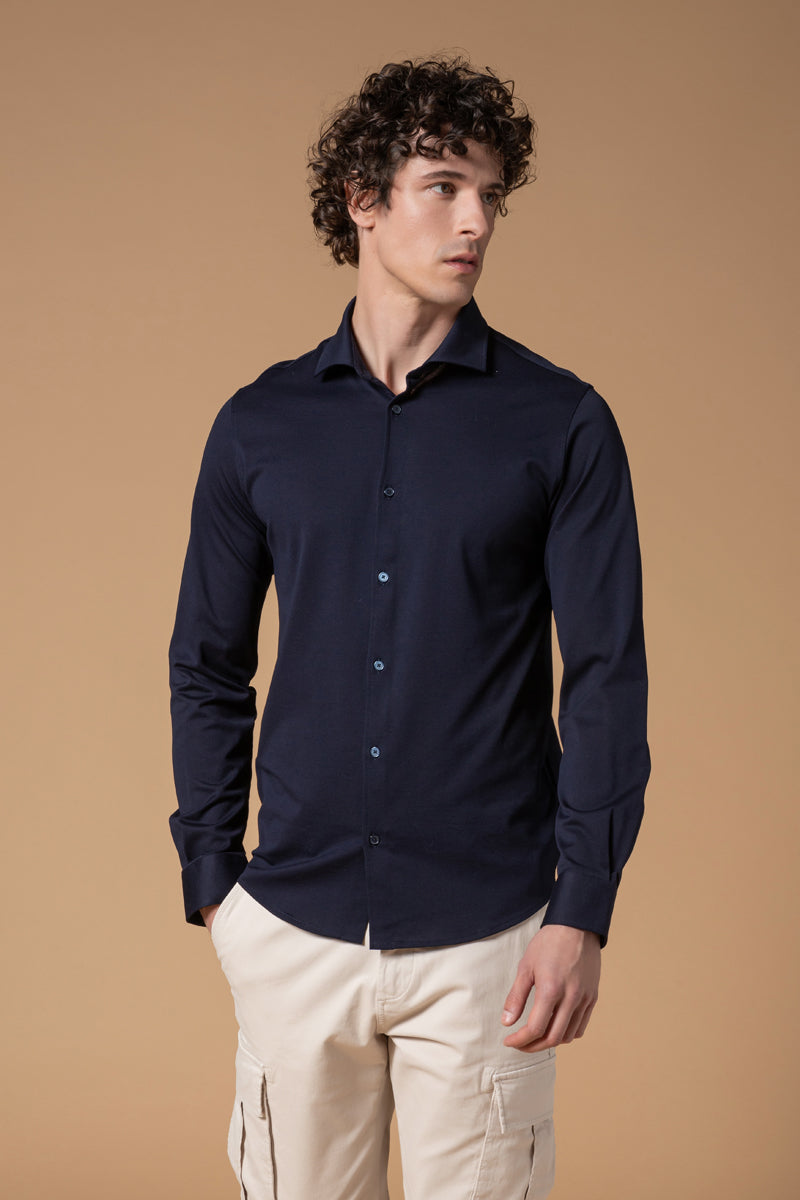 Camicia piquet 100% Filo di Scozia