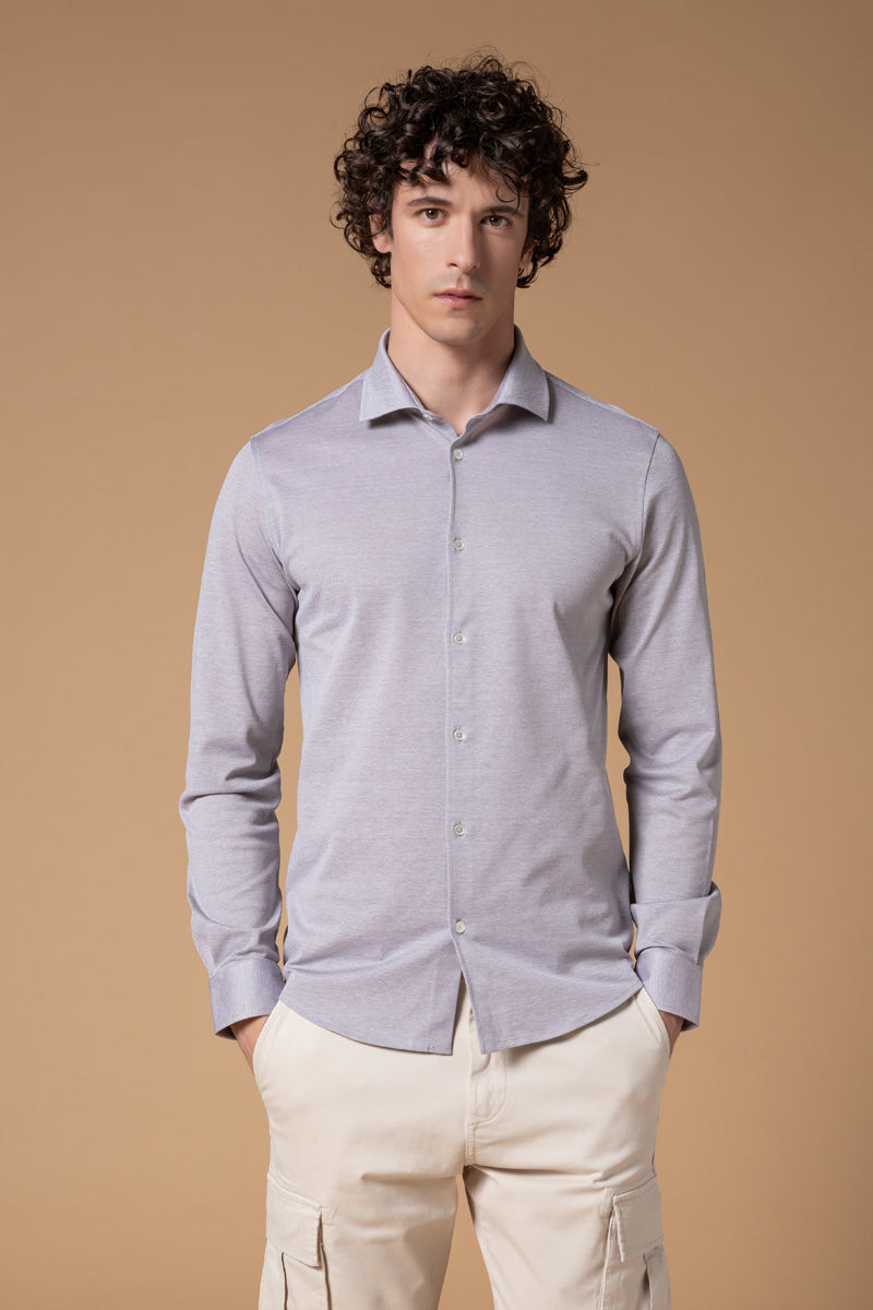 Camicia piquet 100% Filo di Scozia