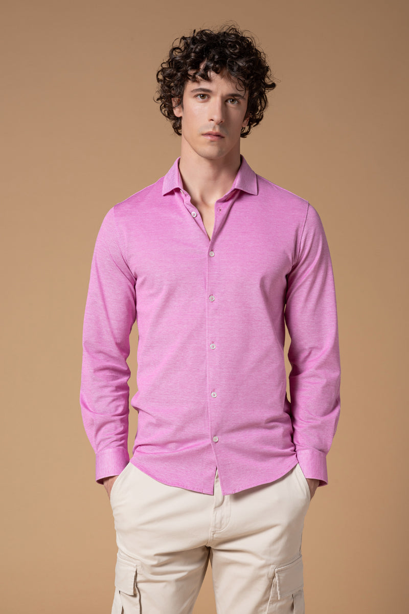 Camicia piquet 100% Filo di Scozia