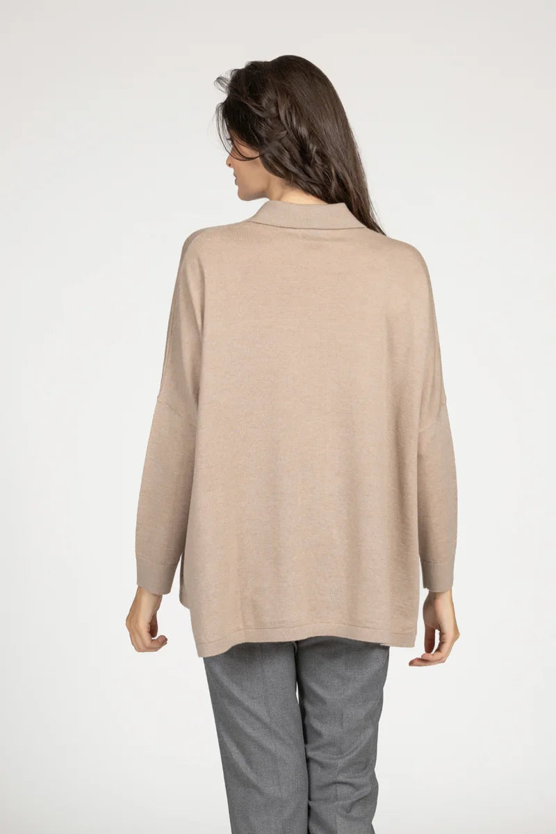 Camicia over 100% Merino