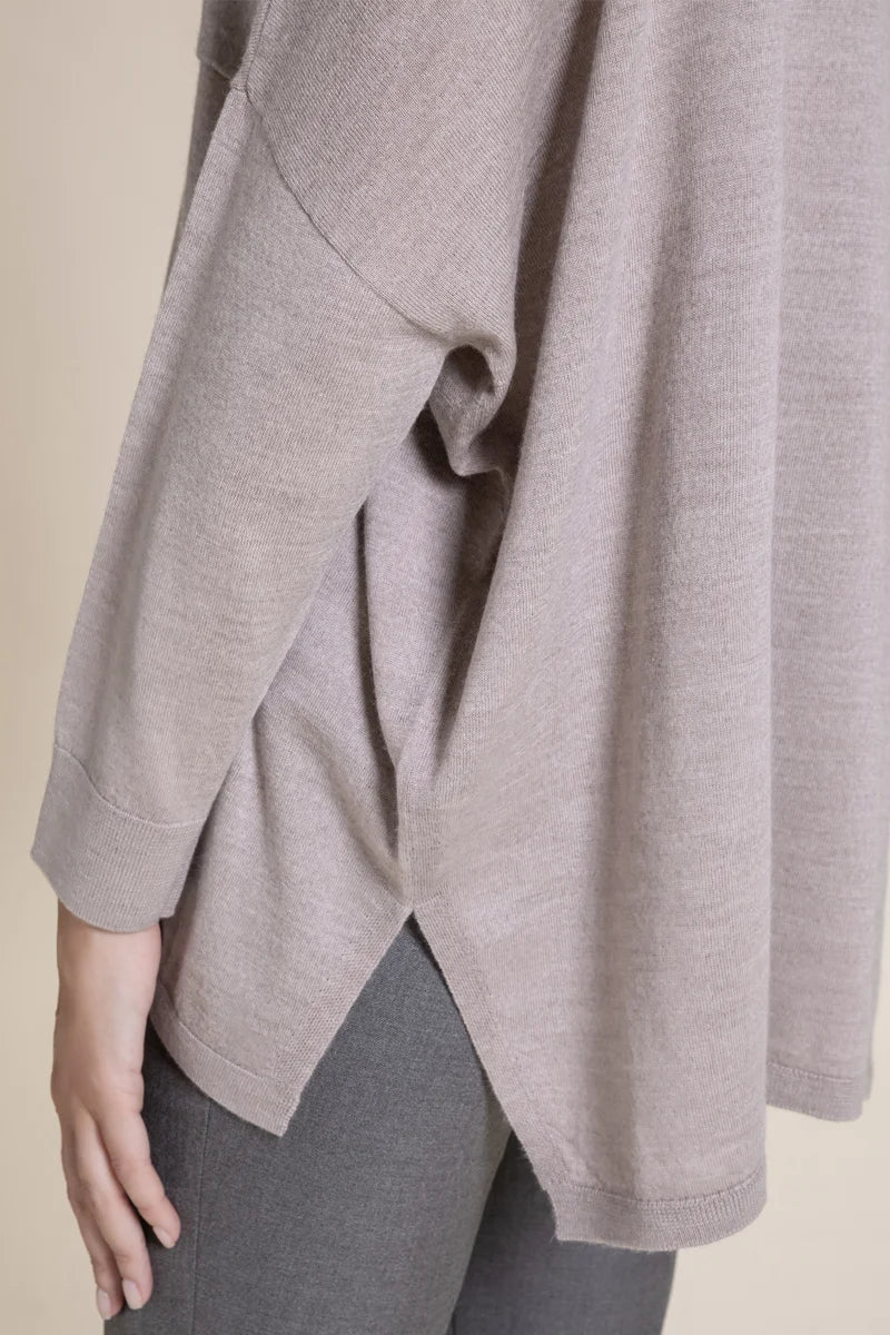 Camicia over 100% Merino