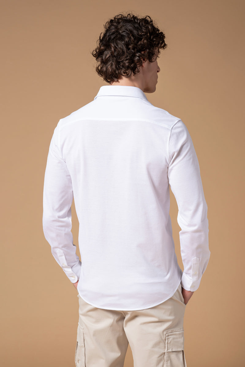 Camicia piquet 100% Filo di Scozia