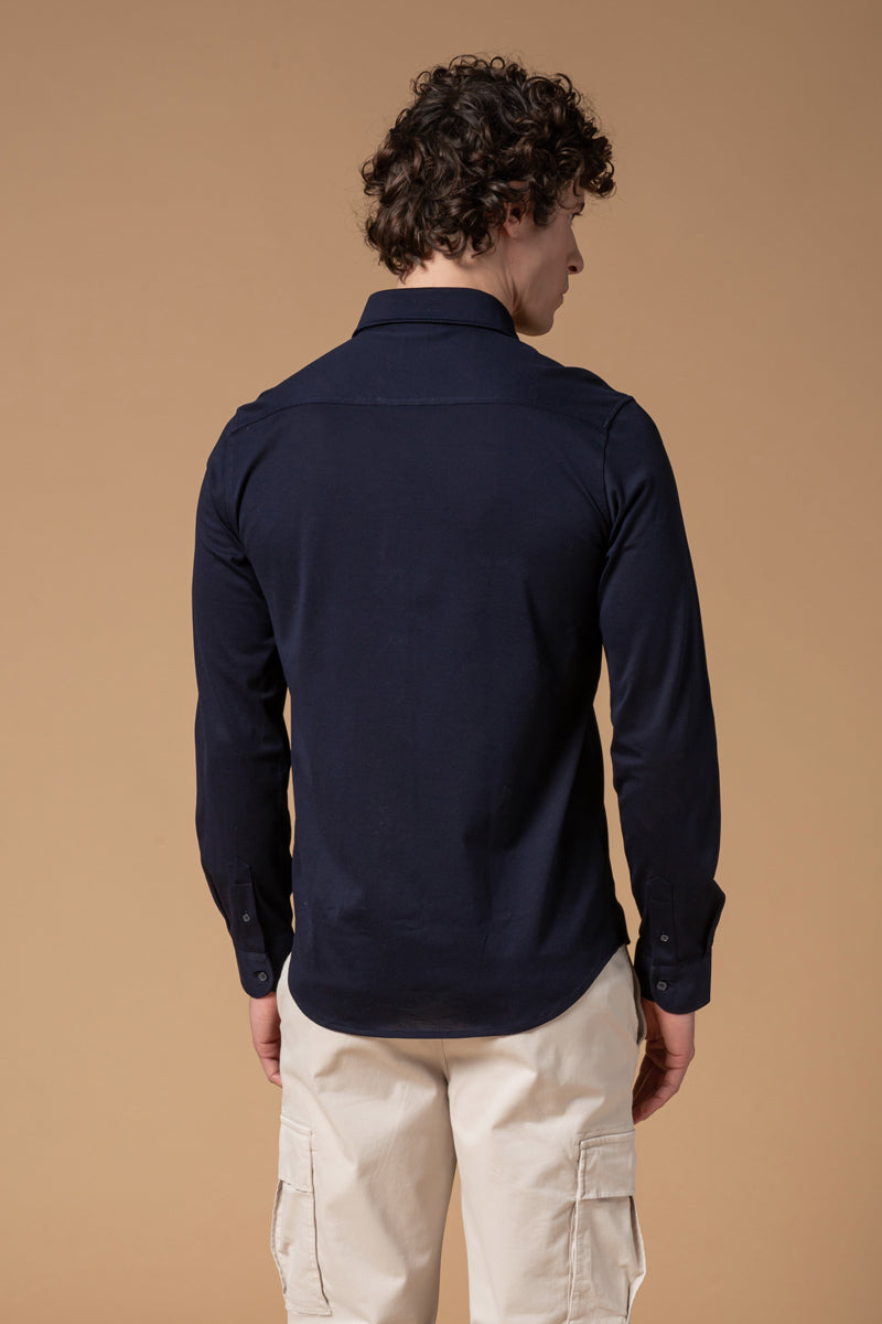 Camicia piquet 100% Filo di Scozia