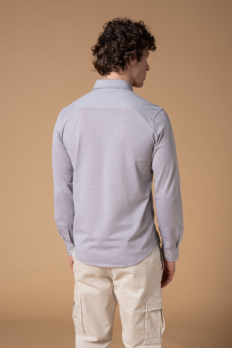 Camicia piquet 100% Filo di Scozia