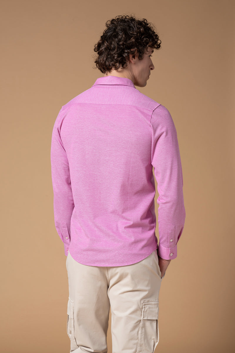 Camicia piquet 100% Filo di Scozia