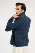 Cardigan sciallato "Luxury Denim"