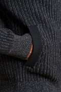 Cardigan con colletto a camicia