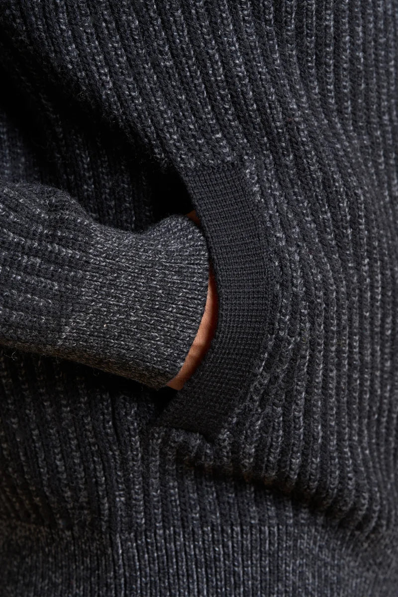 Cardigan con colletto a camicia