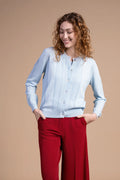 Cardigan in Cotone e viscosa
