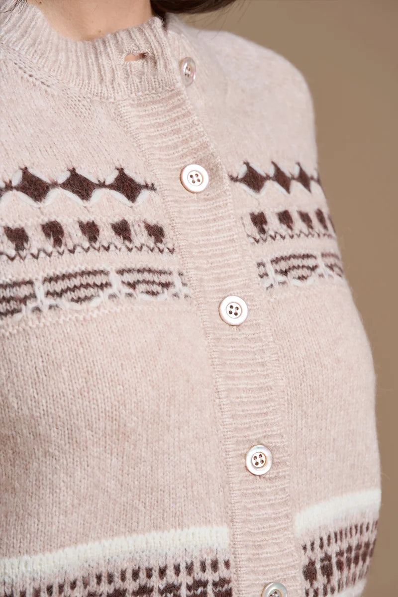 Cardigan Jacquard