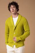 Cardigan punto perlato 100% Cotone