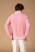 Cardigan punto perlato 100% Cotone