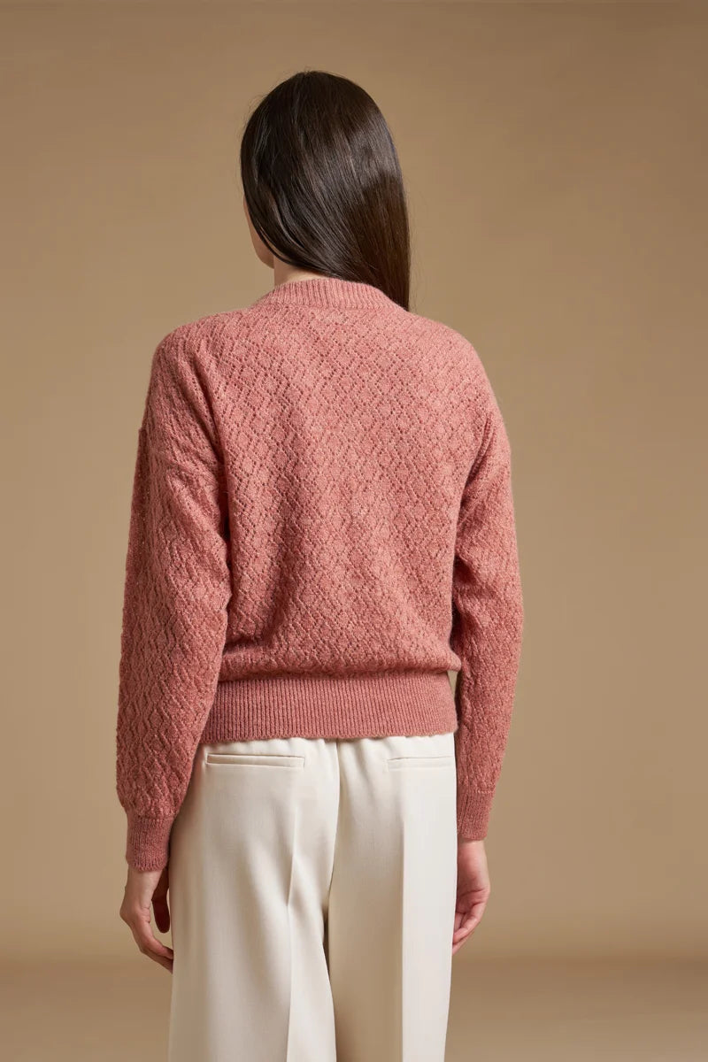 Cardigan a losanghe