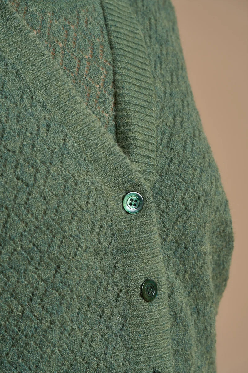 Cardigan a losanghe