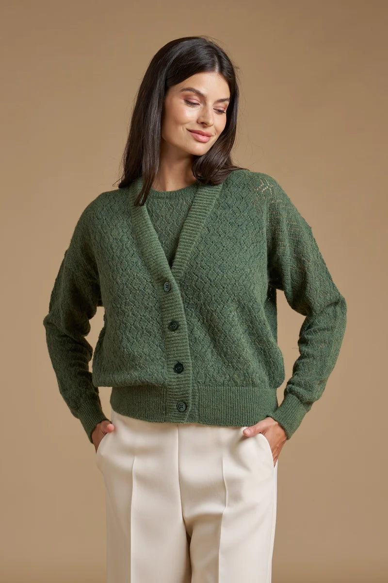 Cardigan a losanghe