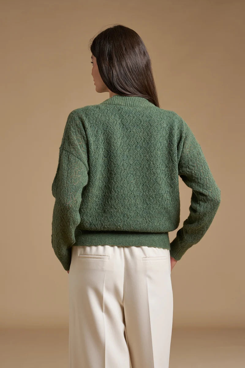 Cardigan a losanghe