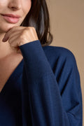 Cardigan V over in Lana Merino