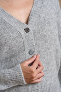 Cardigan con micro pailettes