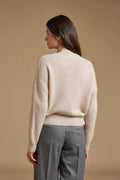 Cardigan con micro pailettes