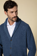 "Charles" cardigan 100% Lino