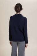 Maglia con collo ampio