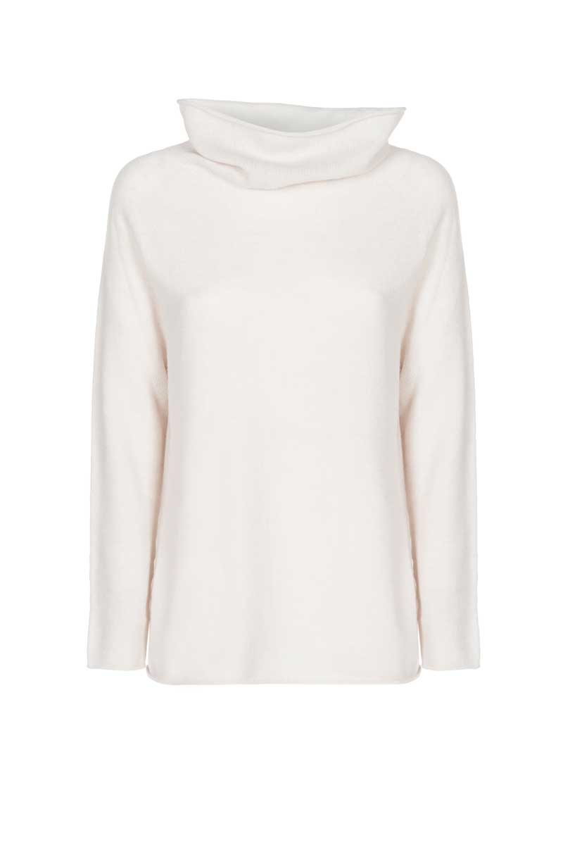 Maglia con collo ampio