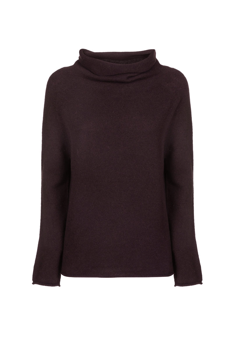 Maglia con collo ampio