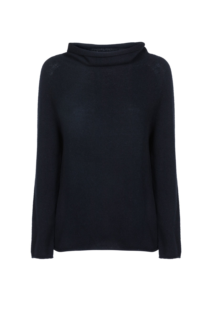Maglia con collo ampio