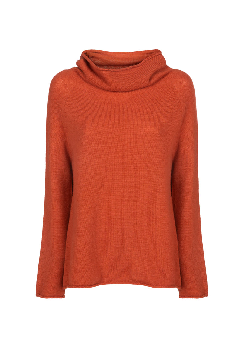 Maglia con collo ampio
