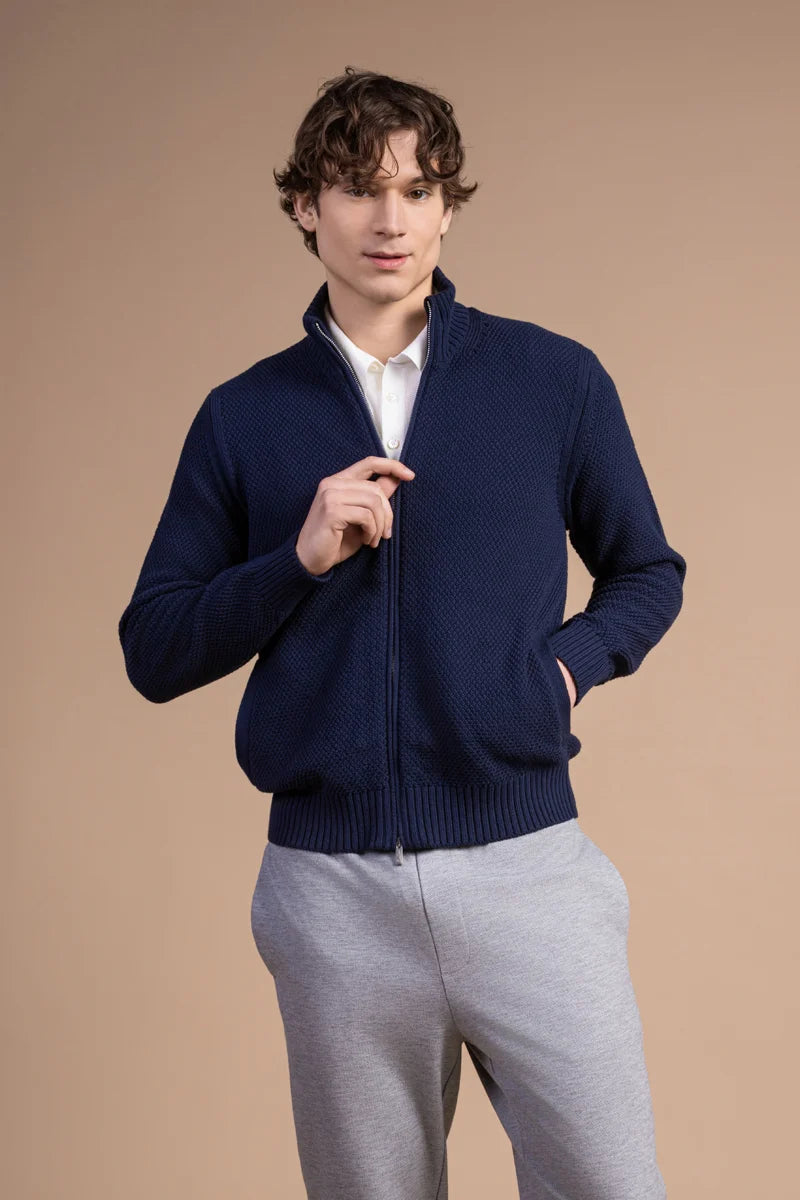 Fullzip 100% cotone