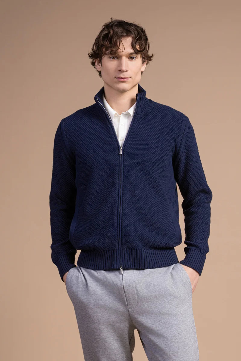 Fullzip 100% cotone