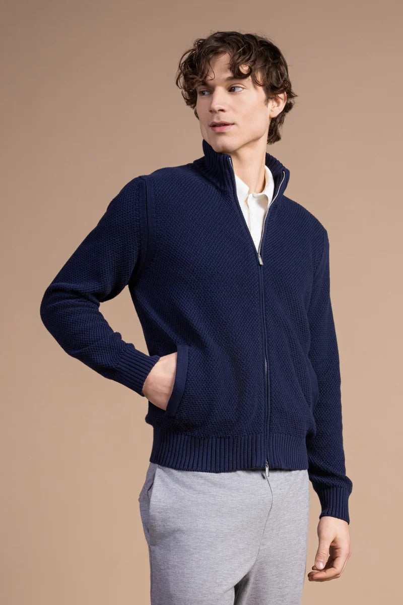 Fullzip 100% cotone