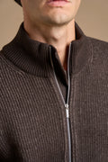 Full zip costa bicolore