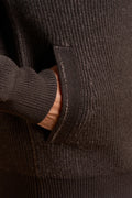 Full zip costa bicolore