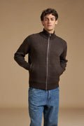 Full zip costa bicolore